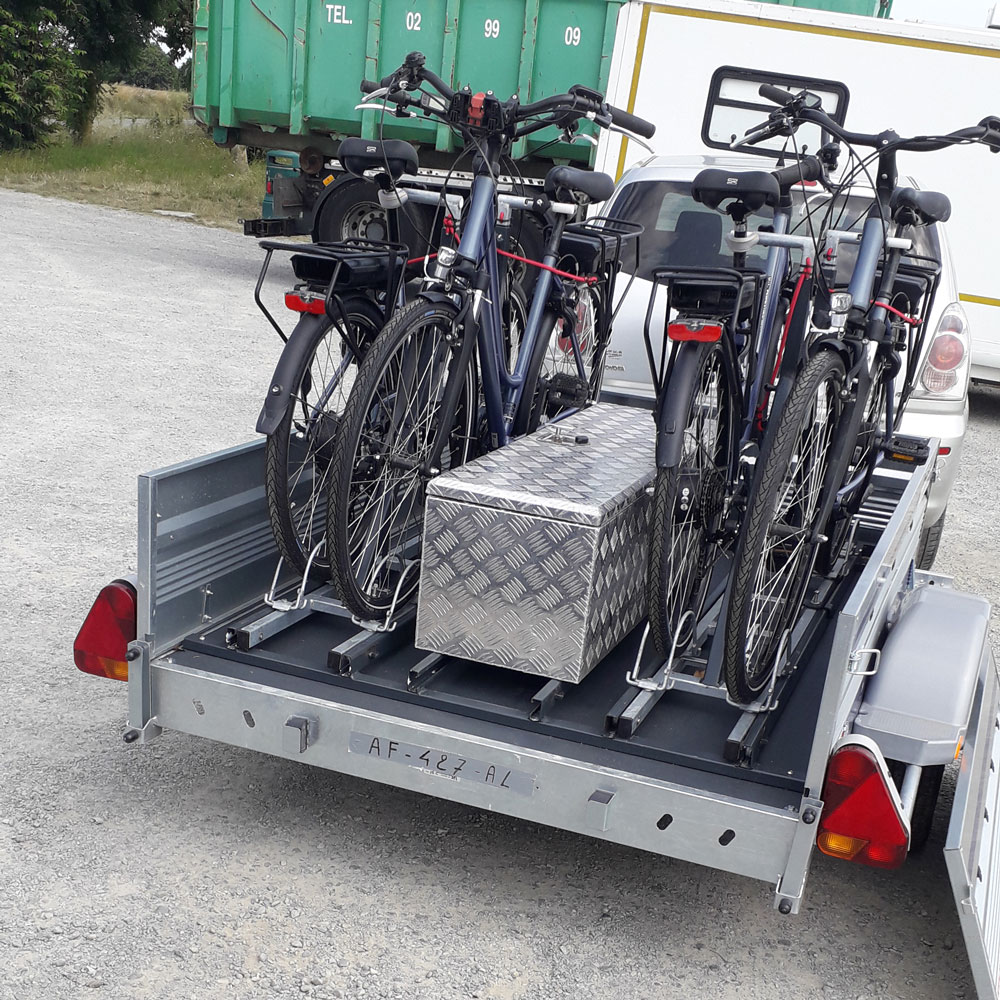 Vente de remorques pour le transport de vélos - Velo Emeraude